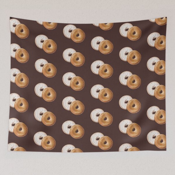 Item preview, Sliced Bagel Spread With Cream Cheese designed and sold by Alicia Chee.