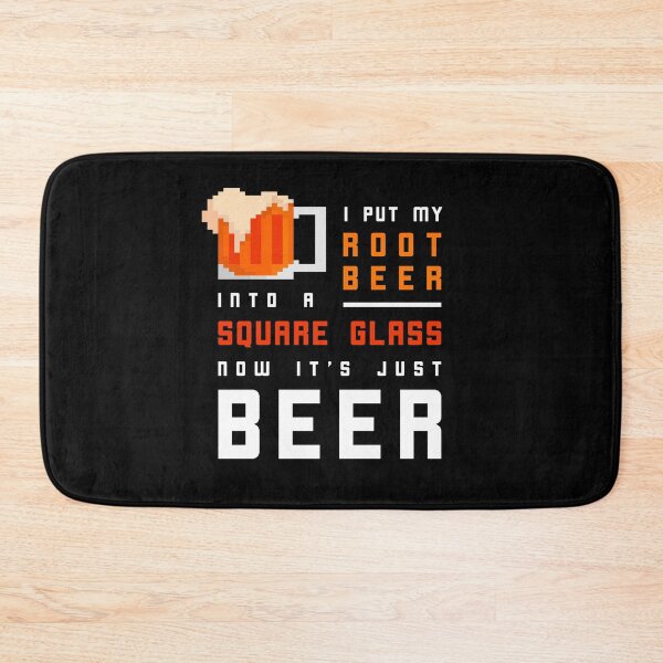 Item preview, Root Beer into a Square Glass designed and sold by JahidMunna.
