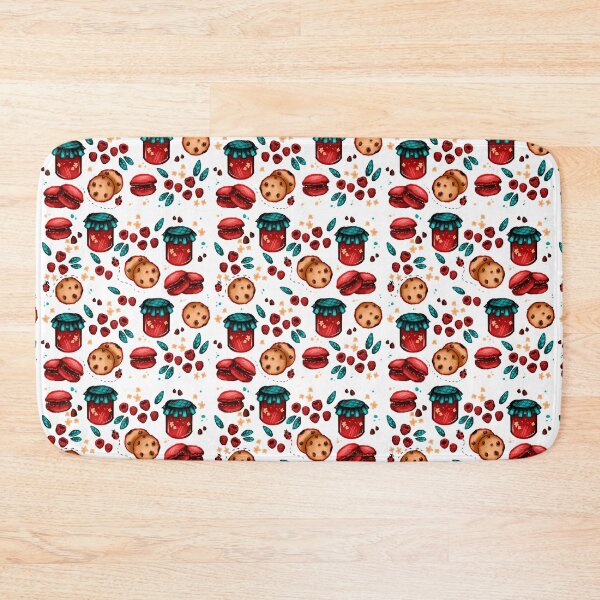 Item preview, Adorable rasberry themed pattern designed and sold by HibiscusHeron.