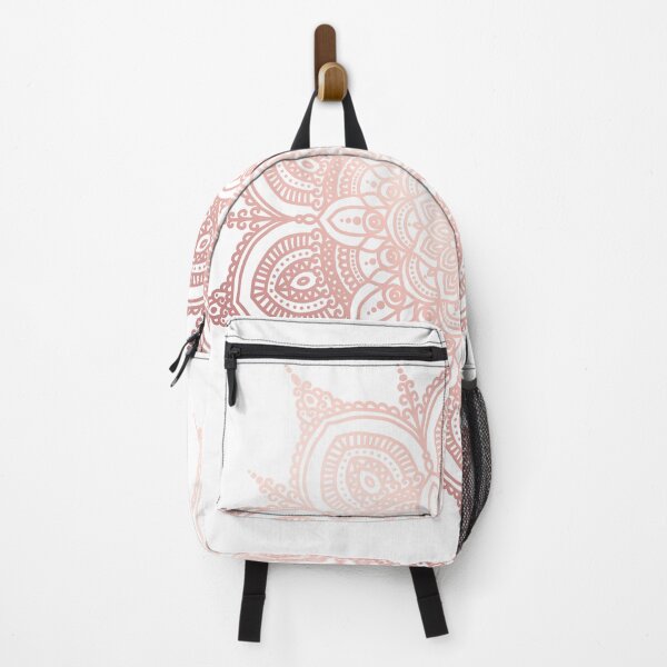 Item preview, Rose gold floral mandala designed and sold by felinefeelings.