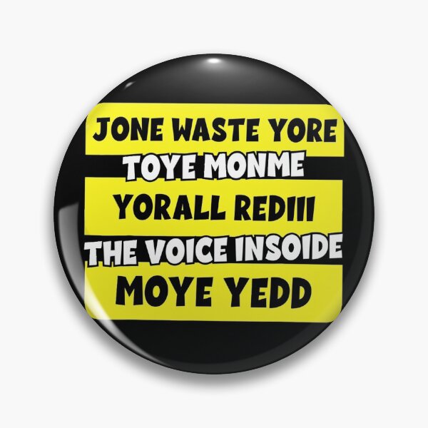 Item preview, JONE WASTE YORE TOYE MONME YORALL REDIII designed and sold by Imadovic.