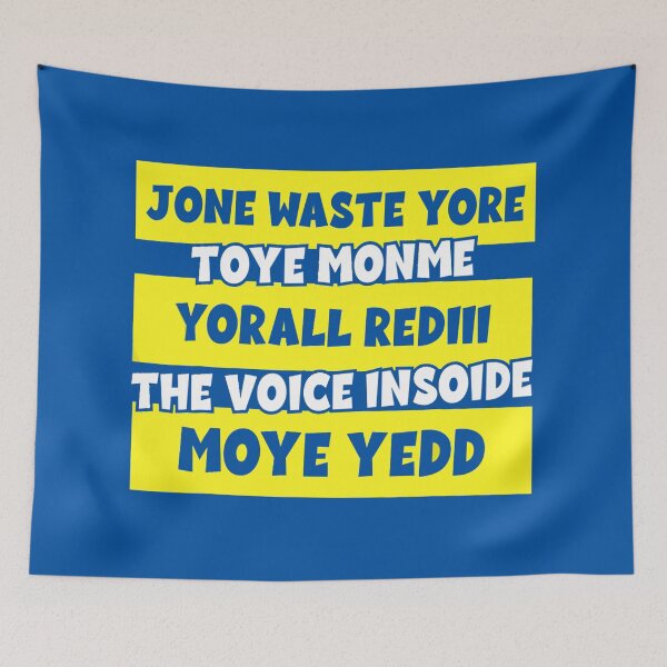 Item preview, JONE WASTE YORE TOYE MONME YORALL REDIII designed and sold by Imadovic.
