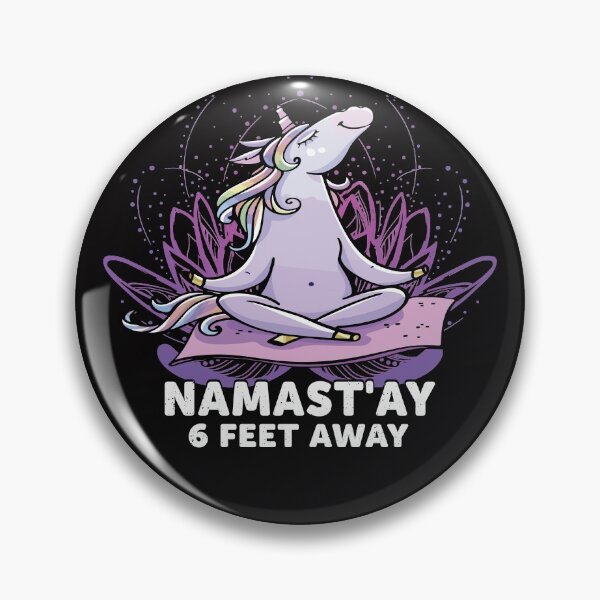 Item preview, Unicorn in lotus position with quote designed and sold by JeremyMadaci.