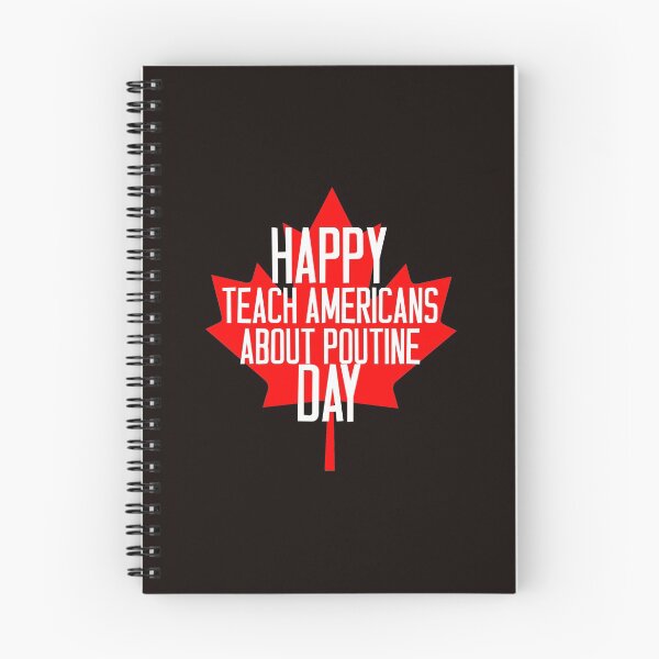 Item preview, Happy Teach Americans About Poutine Day  designed and sold by TrndSttr.