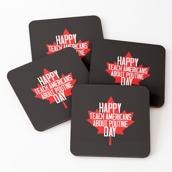 Item preview, Happy Teach Americans About Poutine Day  designed and sold by TrndSttr.