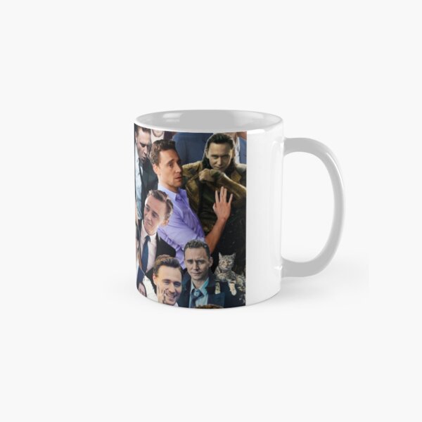 Tom Hiddleston Collage Classic Mug