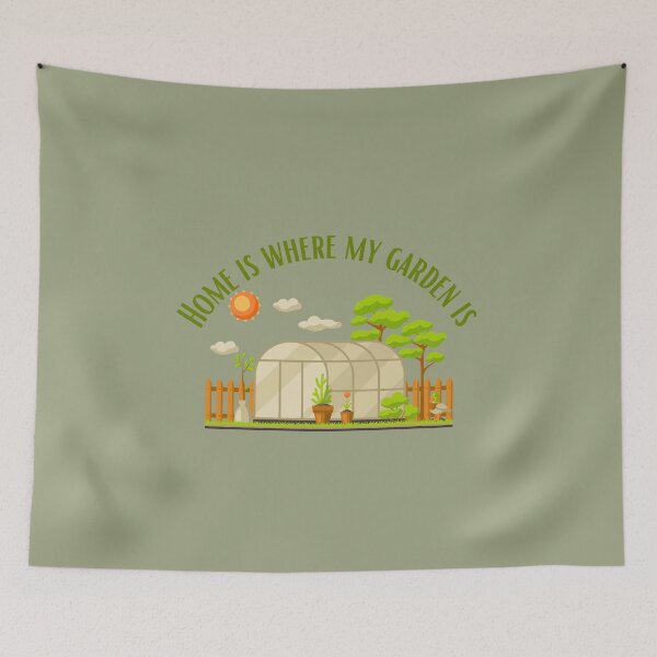 Item preview, Home is where my garden is designed and sold by Growwithme.