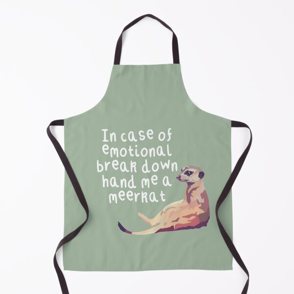 Item preview, M is for Meerkat,Meerkat Artwork – Playful Desert Mammal Illustration and Wildlife Design designed and sold by PrettylittlepastelUk.