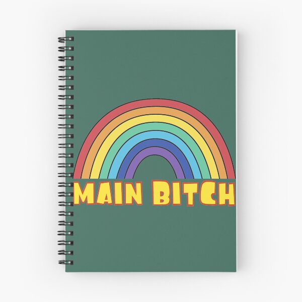 Item preview, The main bitch - cute rainbow typography designed and sold by SidTastic .
