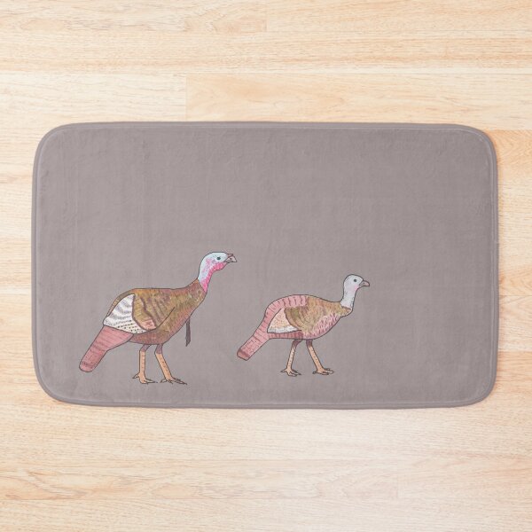 Item preview, Wild Turkey bird species watercolor bird art designed and sold by TheWaterBirds.