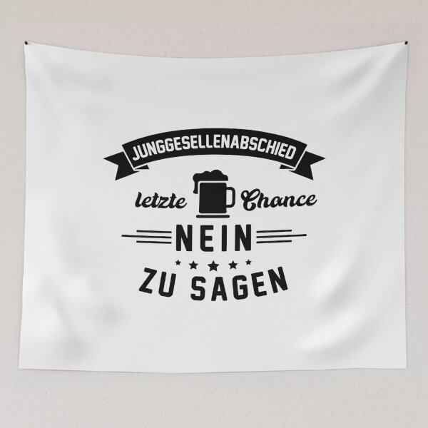 Artikelvorschau, Bachelorette Party Letzte Chance, Nein Weiß zu sagen entworfen und verkauft von Tobias Langner.