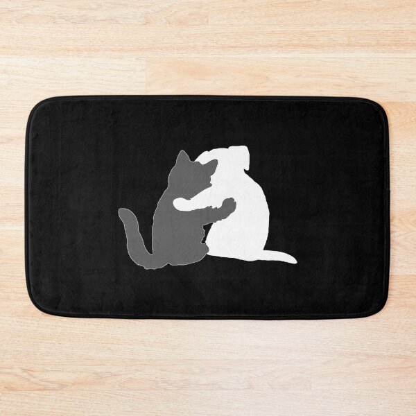 Item preview, You and Me, Pet Pals - Grey and White designed and sold by Sweetie Spicy.