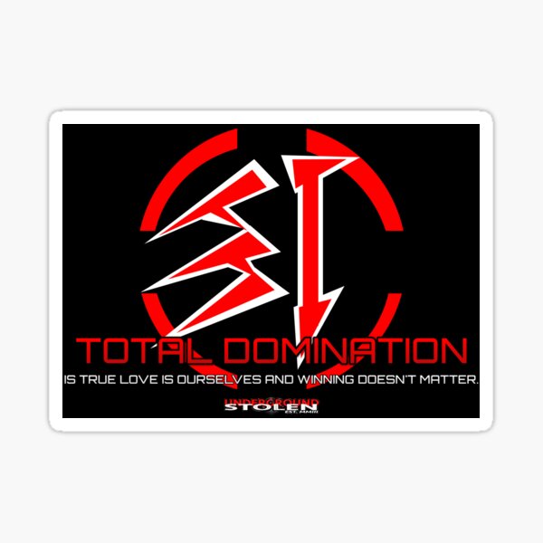 TOTAL DOMINATION Sticker