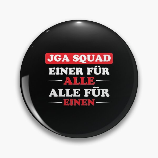 Artikelvorschau, JGA Squad One für alle alle für einen entworfen und verkauft von Tobias Langner.