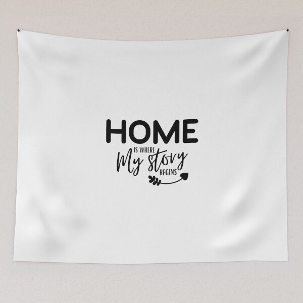 Item preview, Home is where my story begins designed and sold by NeverGetsOld.