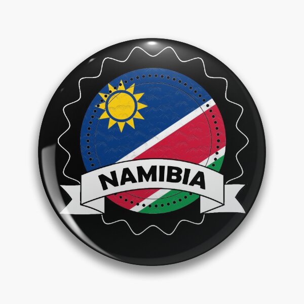 Item preview, Namibia Emblem-Badge-Flag designed and sold by Gina-Driada.