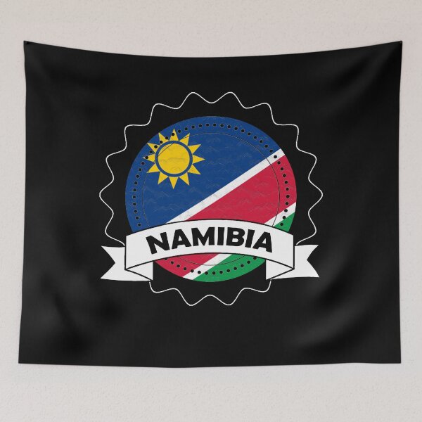 Item preview, Namibia Emblem-Badge-Flag designed and sold by Gina-Driada.