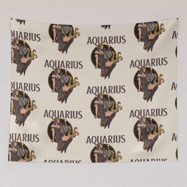 Item preview, Aquarius Zodiac designed and sold by ForStrong.