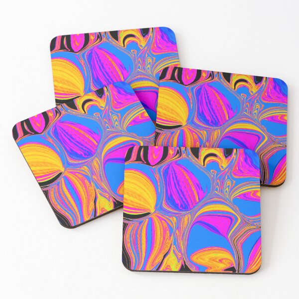 Item preview, Arte abstracto extraño - "Vainas" - Multicolor, muy brillante designed and sold by Cosmic-Ferret.