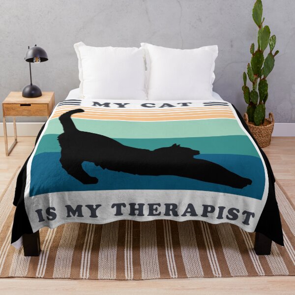 Item preview, my cat is my therapist designed and sold by GoranDesign.