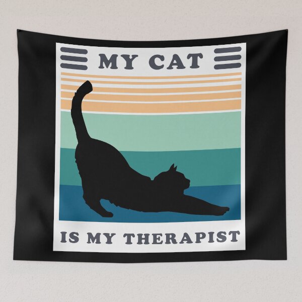 Item preview, my cat is my therapist designed and sold by GoranDesign.