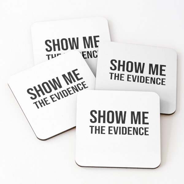 Item preview, Show Me The Evidence Thomas Sowell designed and sold by Heddar Badreddine.