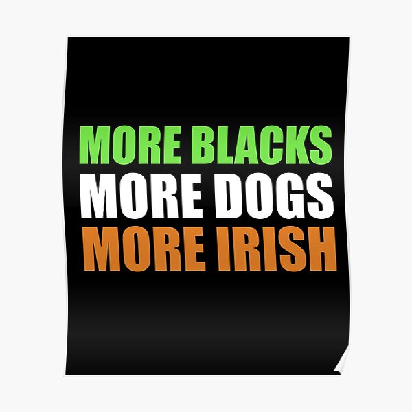 more blacks more dogs