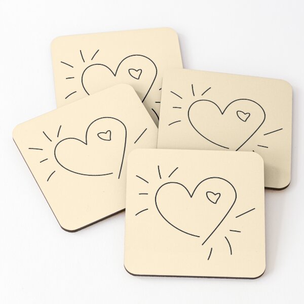 Item preview, Black Heart lines designed and sold by LaGalleria-BNS by Moses Benson Gallery.