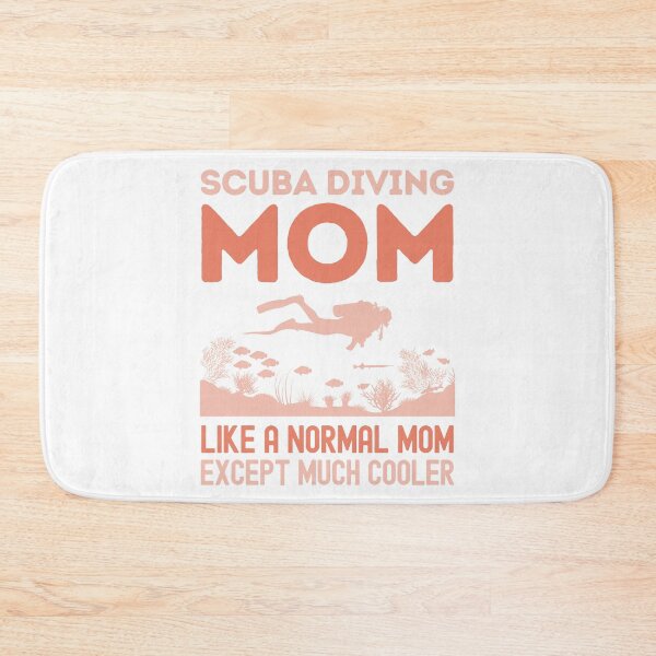 Item preview, Scuba Diving Mom Like a Normal Mom Except Much Cooler designed and sold by StudioAquaLumos.