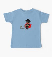 Retro Kid Billy features the legendary Zorro Baby Tee