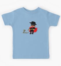 Camiseta para niños Retro Kid Billy presenta al legendario Zorro