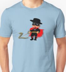 Retro Kid Billy features the legendary Zorro Unisex T-Shirt