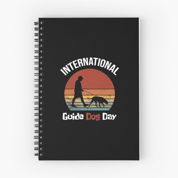 Item preview, International Guide Dog Day Retro Vintage Sunset designed and sold by magicos1.