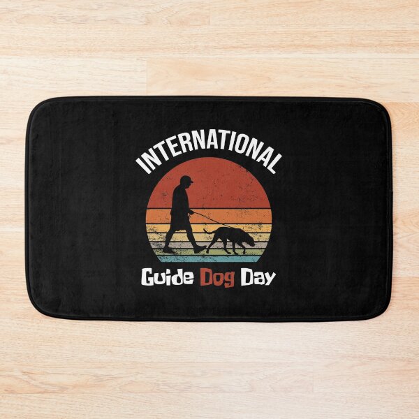 Item preview, International Guide Dog Day Retro Vintage Sunset designed and sold by magicos1.