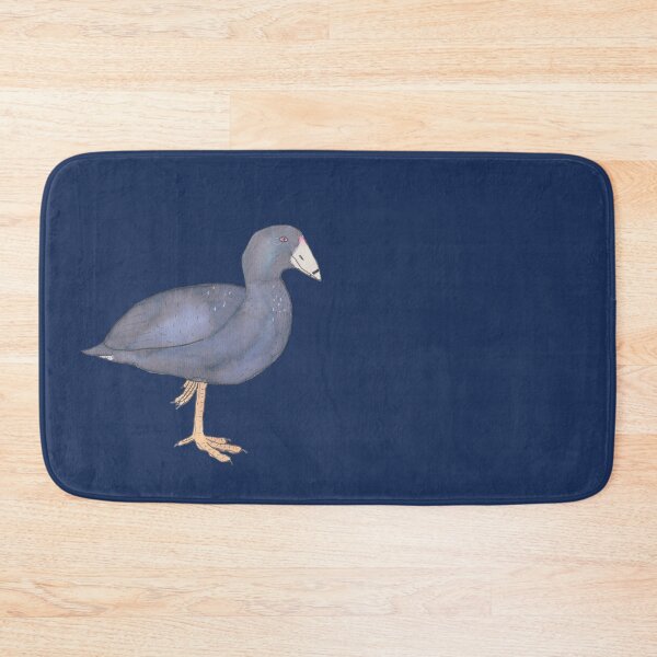 Item preview, American Coot watercolor bird species art designed and sold by TheWaterBirds.