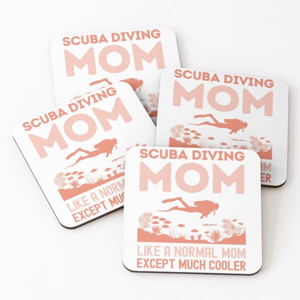 Item preview, Scuba Diving Mom Like a Normal Mom Except Much Cooler designed and sold by StudioAquaLumos.