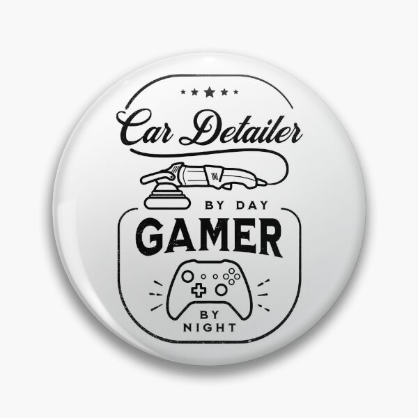 Item preview, Car detailer by day, gamer by night designed and sold by Eenig.
