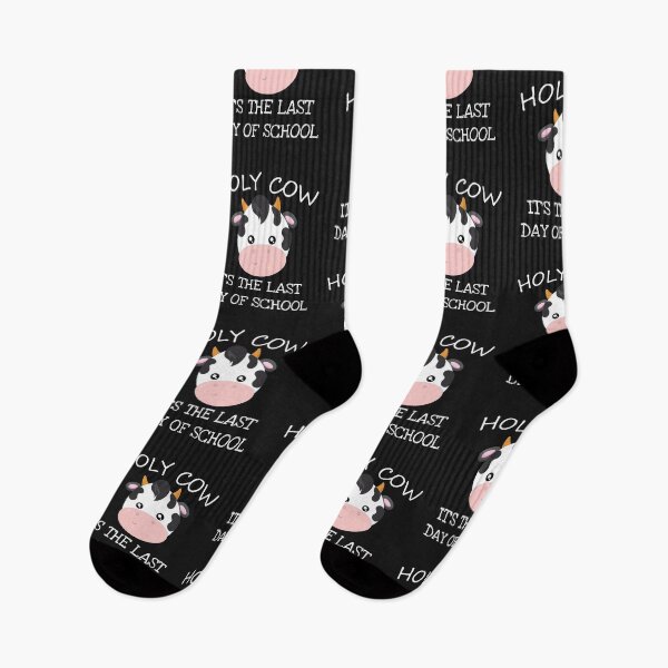 Item preview, Holy Cow It's the Last Day of School designed and sold by TrndSttr.