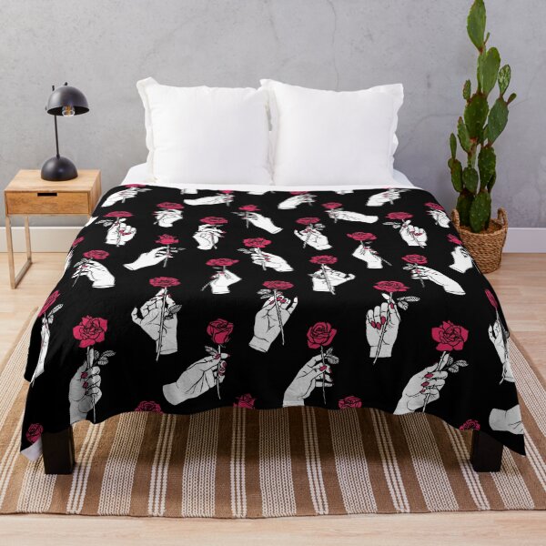 Item preview,  Hands Holding Red Roses on Black designed and sold by Paisley Yazel.