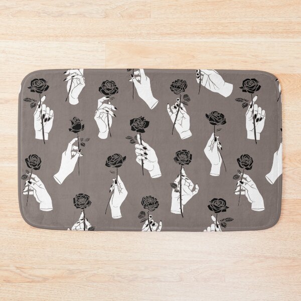Item preview,  Hands Holding Roses in Grey designed and sold by Paisley Yazel.