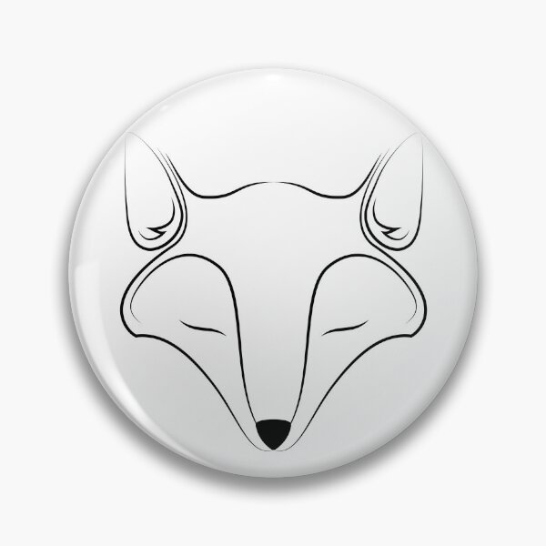 Artikelvorschau, Fox Head Minimalist Vector Illustration Grafik auf Licht entworfen und verkauft von friendly-fox.