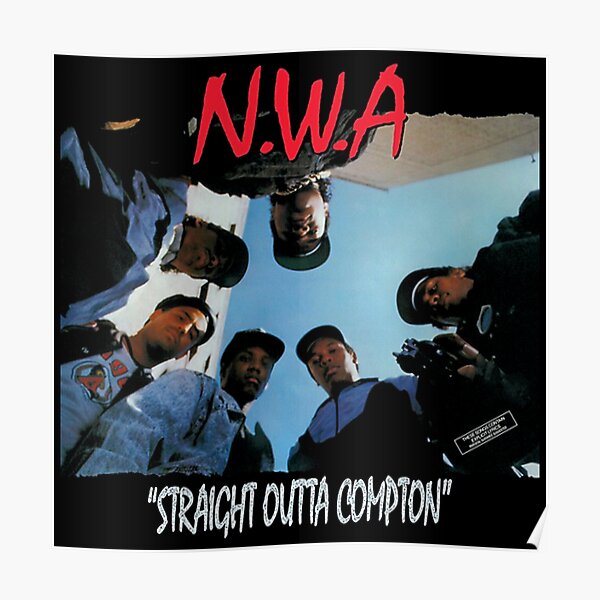 当時物SNOOP DOGG u0026 ICE CUBE BLACK FLYSポスター
