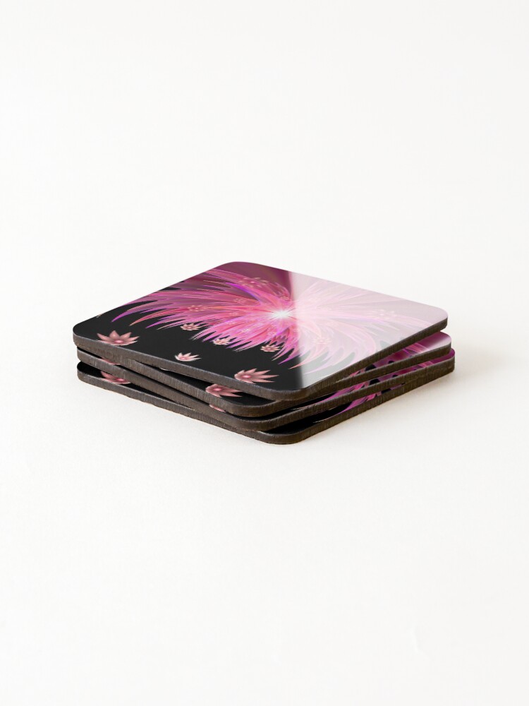 Thumbnail 4 of 5, Coasters (Set of 4), Spring Exploding designed and sold by Poukibear.