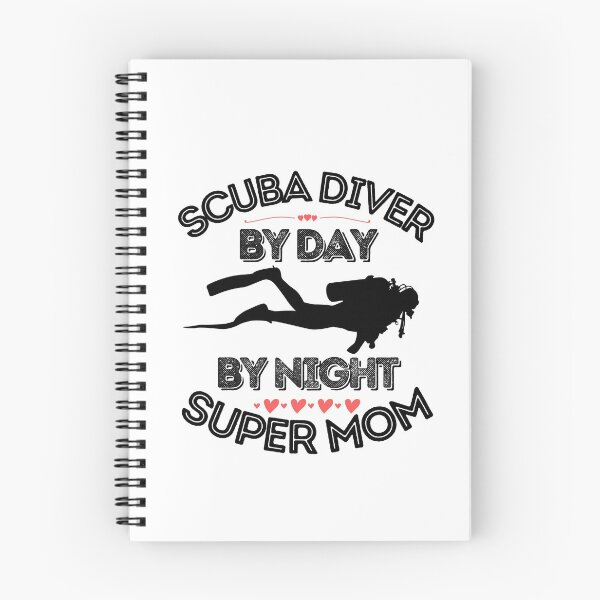 Item preview, Scuba Diver By Day, Super Mom By Night designed and sold by StudioAquaLumos.