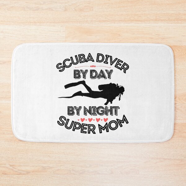 Item preview, Scuba Diver By Day, Super Mom By Night designed and sold by StudioAquaLumos.