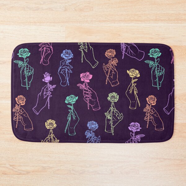 Item preview,  Hands Holding Roses Neon Countour designed and sold by Paisley Yazel.