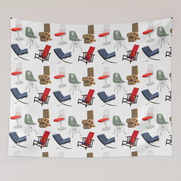 Item preview, Famous Chairs Pattern designed and sold by Lagoldberg28.