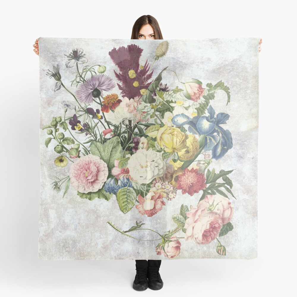 Flourish, spring, burgeon, burst! Scarf