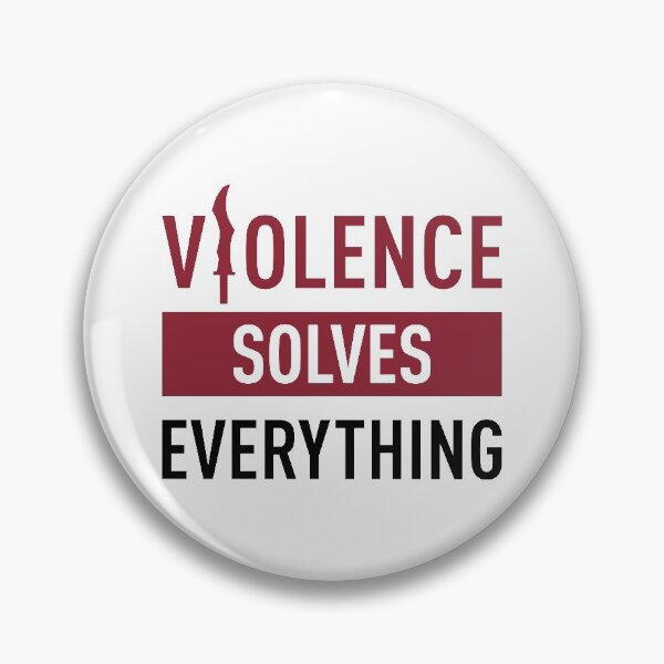 Item preview, Violence Solves Everything designed and sold by FilipeFerreira.