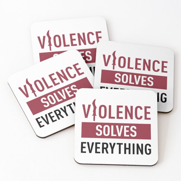 Item preview, Violence Solves Everything designed and sold by FilipeFerreira.